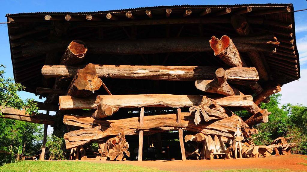 Posada Del Chaman Iguazu بويرتو إجوازو المظهر الخارجي الصورة